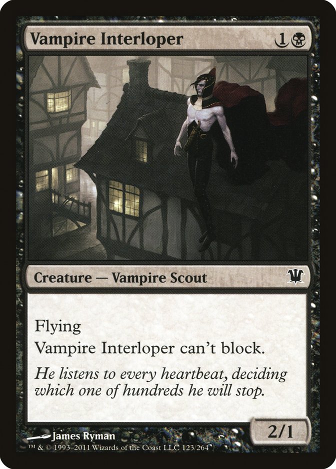 Vampire Interloper [Innistrad] | Boutique FDB TCG