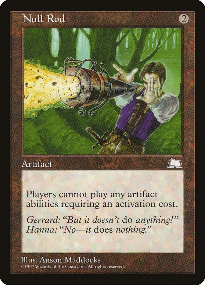 Null Rod [Weatherlight] | Boutique FDB TCG