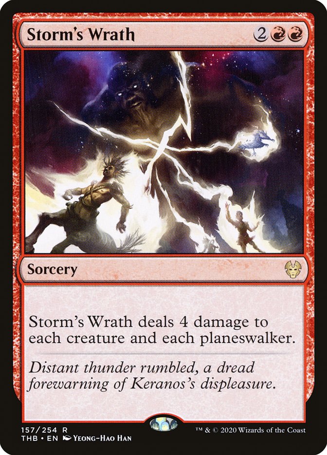 Storm's Wrath [Theros Beyond Death] | Boutique FDB TCG