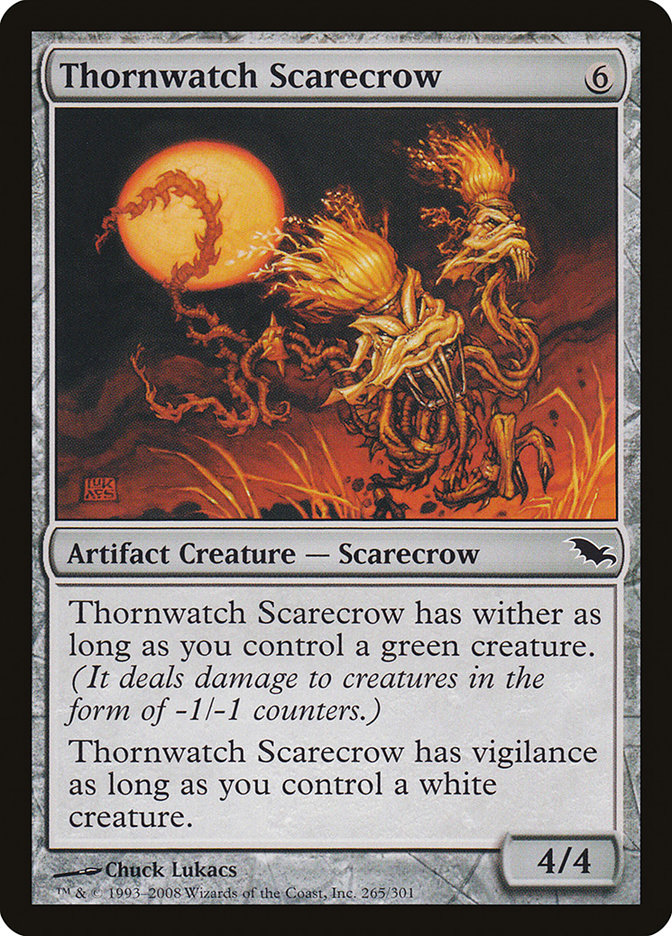 Thornwatch Scarecrow [Shadowmoor] | Boutique FDB TCG