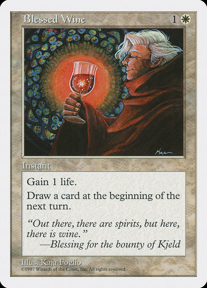 Blessed Wine [Fifth Edition] | Boutique FDB TCG