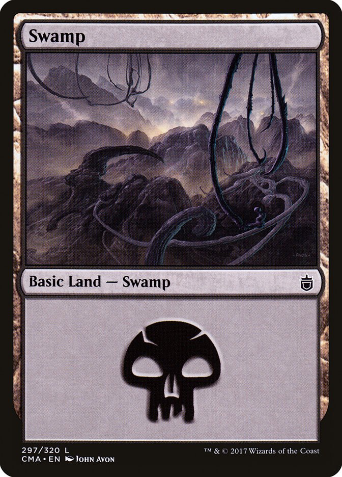 Swamp (297) [Commander Anthology] | Boutique FDB TCG