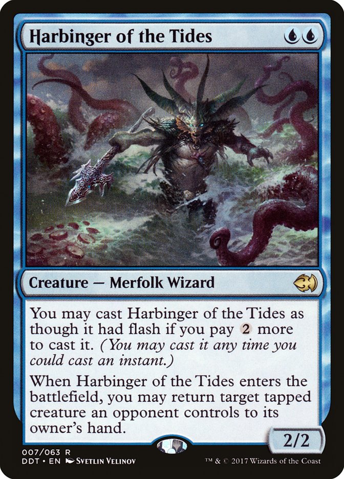 Harbinger of the Tides [Duel Decks: Merfolk vs. Goblins] | Boutique FDB TCG