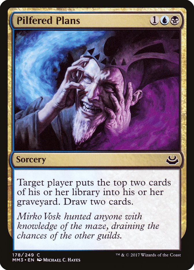 Pilfered Plans [Modern Masters 2017] | Boutique FDB TCG
