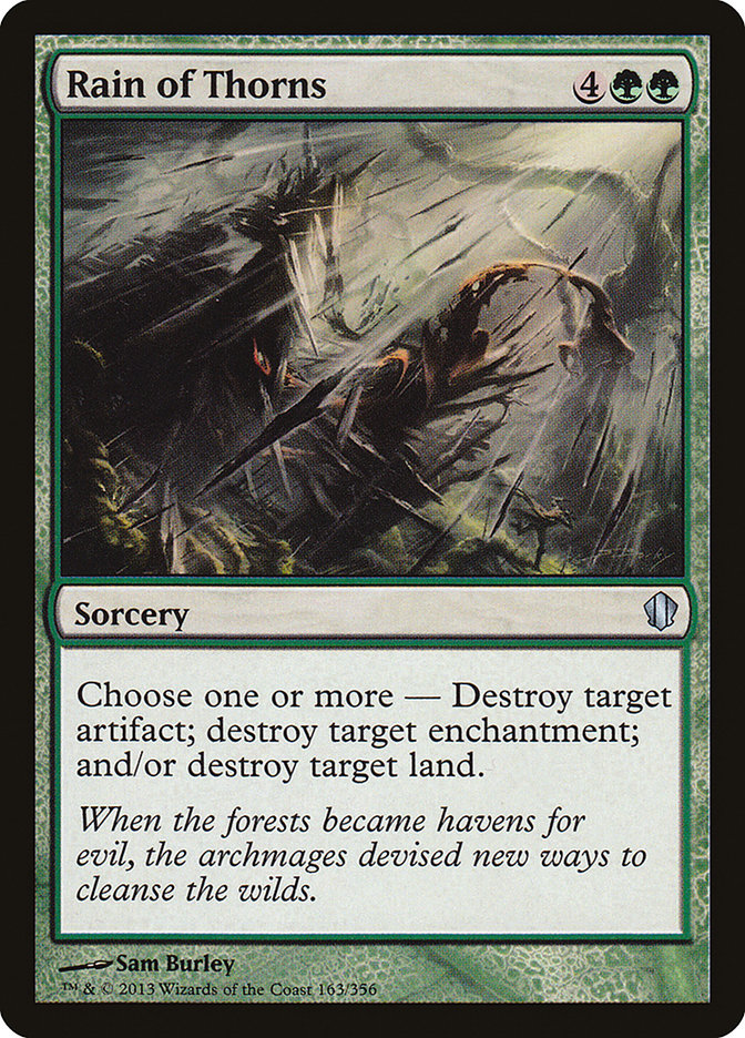 Rain of Thorns [Commander 2013] | Boutique FDB TCG