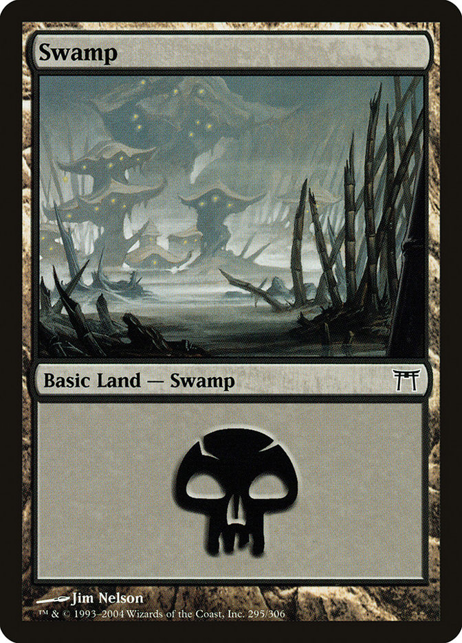 Swamp (295) [Champions of Kamigawa] | Boutique FDB TCG