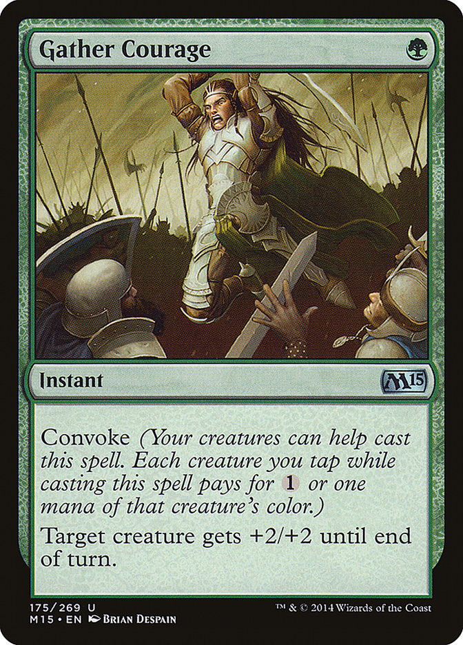 Gather Courage [Magic 2015] | Boutique FDB TCG