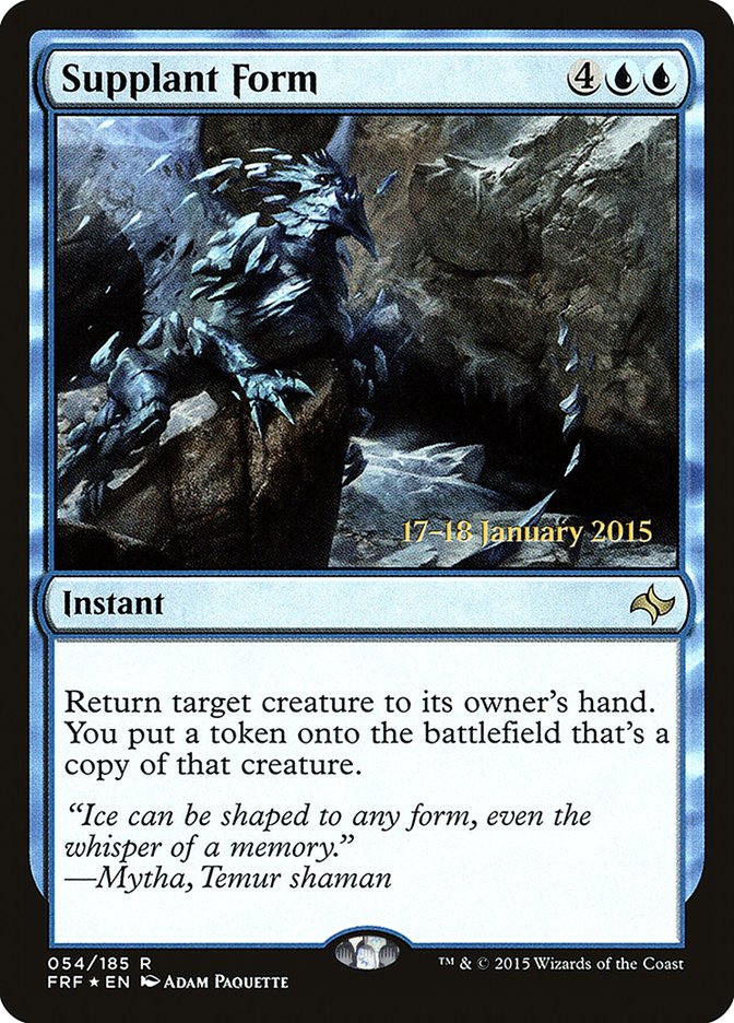 Supplant Form [Fate Reforged Prerelease Promos] | Boutique FDB TCG