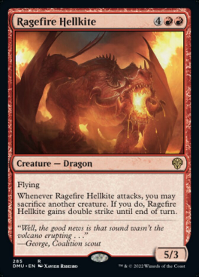 Ragefire Hellkite [Dominaria United] | Boutique FDB TCG