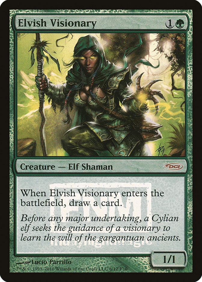 Elvish Visionary [Friday Night Magic 2010] | Boutique FDB TCG