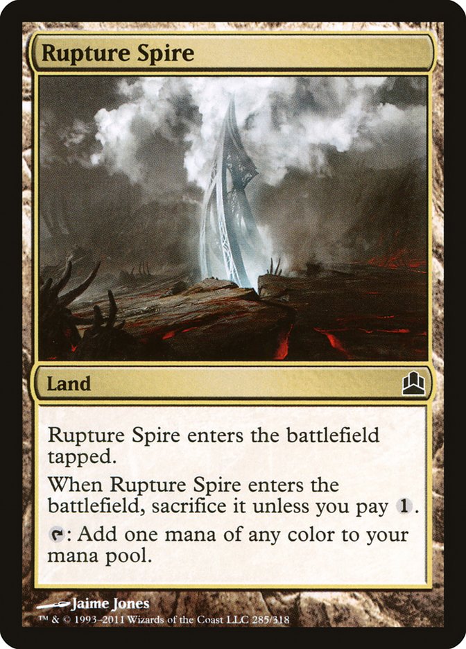 Rupture Spire [Commander 2011] | Boutique FDB TCG