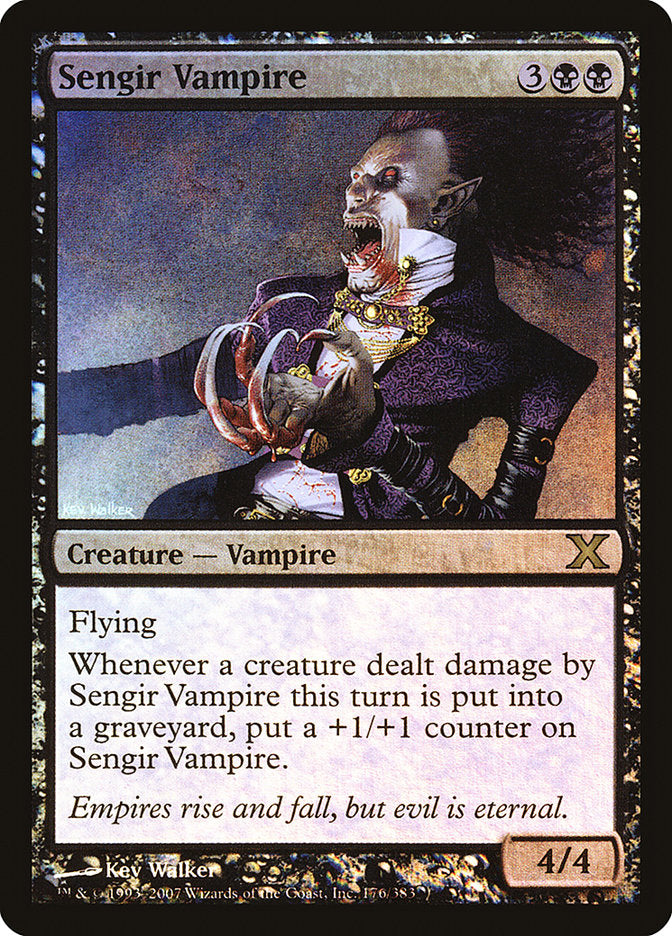 Sengir Vampire (Premium Foil) [Tenth Edition] | Boutique FDB TCG