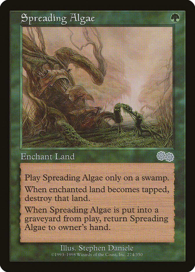 Spreading Algae [Urza's Saga] | Boutique FDB TCG