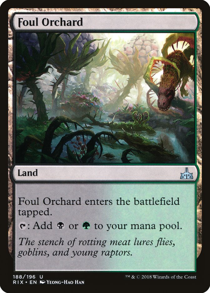 Foul Orchard [Rivals of Ixalan] | Boutique FDB TCG