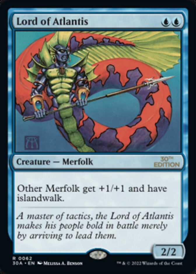 Lord of Atlantis [30th Anniversary Edition] | Boutique FDB TCG