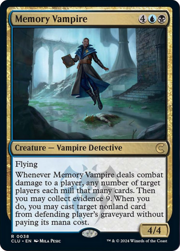 Memory Vampire [Ravnica: Clue Edition] | Boutique FDB TCG