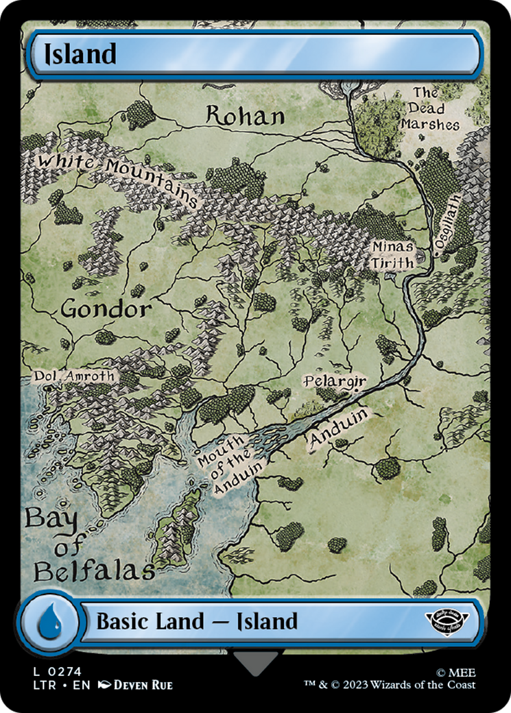 Island (274) [The Lord of the Rings: Tales of Middle-Earth] | Boutique FDB TCG