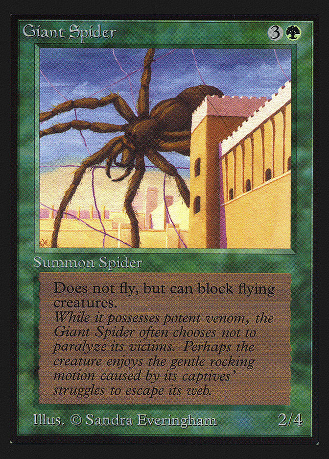 Giant Spider [International Collectors' Edition] | Boutique FDB TCG