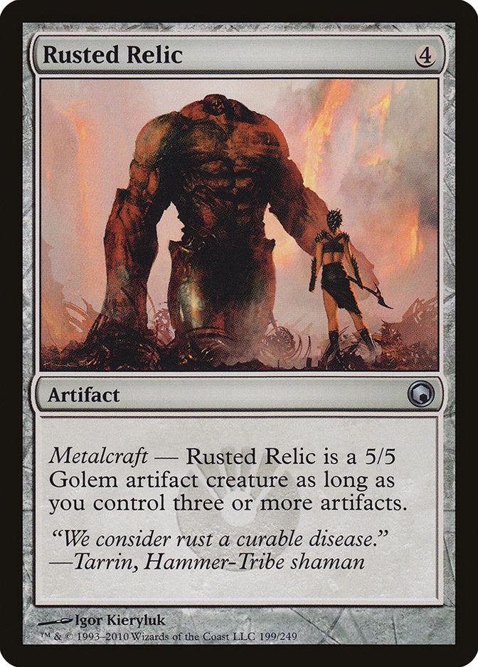 Rusted Relic [Scars of Mirrodin] | Boutique FDB TCG