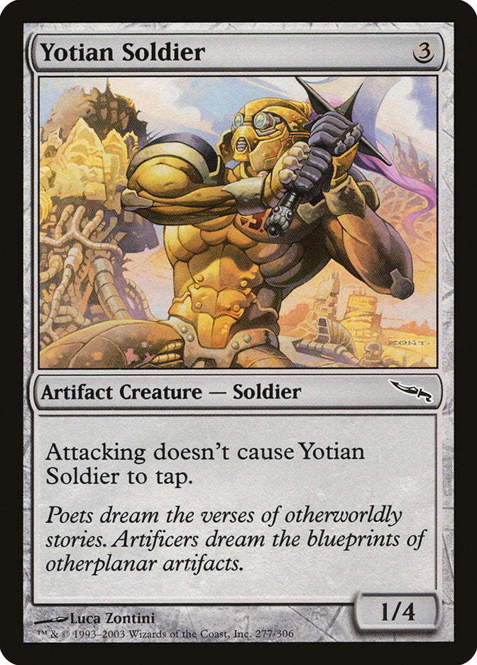 Yotian Soldier [Mirrodin] | Boutique FDB TCG