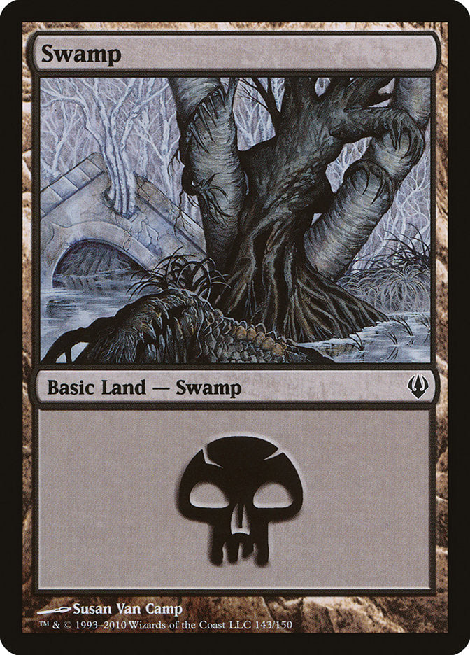 Swamp (143) [Archenemy] | Boutique FDB TCG