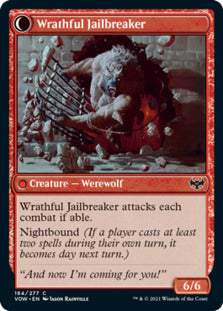 Weary Prisoner // Wrathful Jailbreaker [Innistrad: Crimson Vow] | Boutique FDB TCG