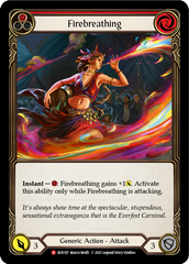 Firebreathing [EVR157] (Everfest)  1st Edition Rainbow Foil | Boutique FDB TCG