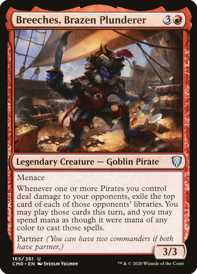 Breeches, Brazen Plunderer [Commander Legends] | Boutique FDB TCG