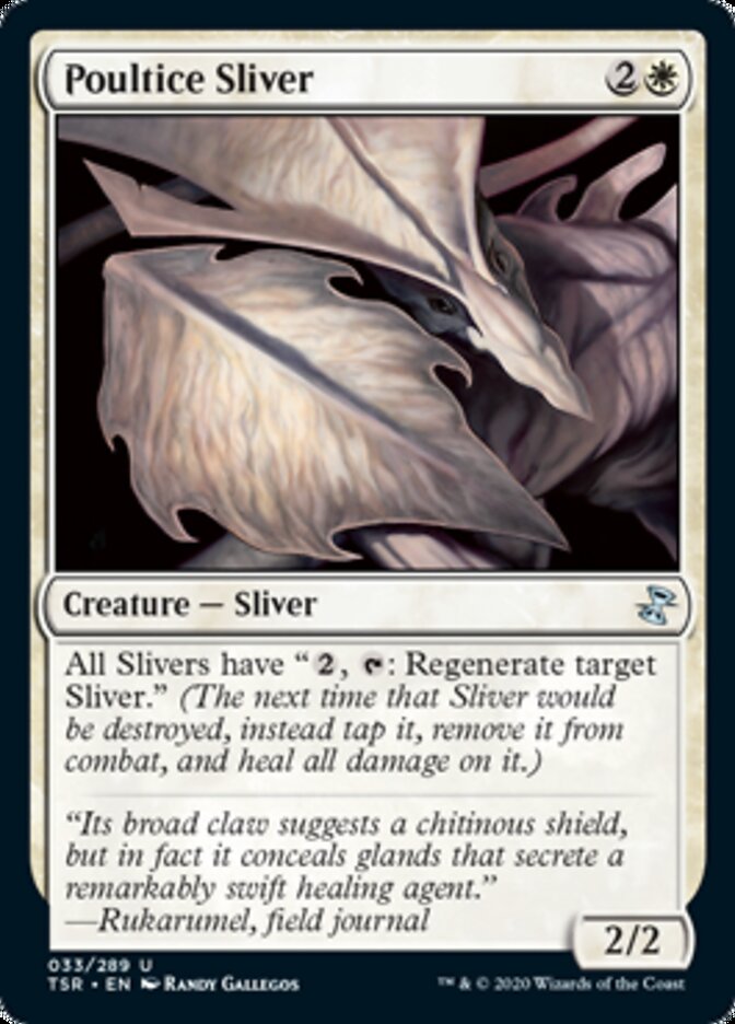 Poultice Sliver [Time Spiral Remastered] | Boutique FDB TCG