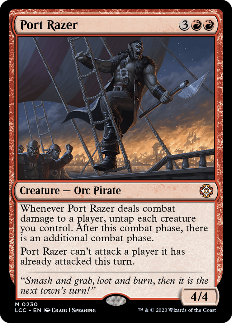 Port Razer [The Lost Caverns of Ixalan Commander] | Boutique FDB TCG