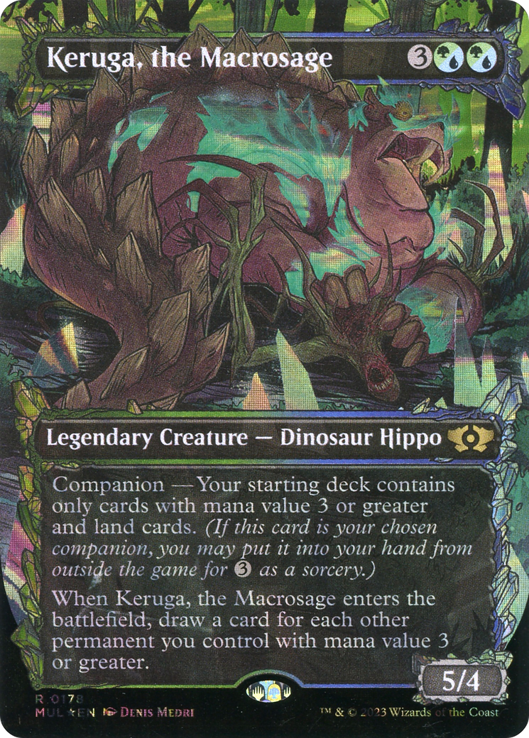 Keruga, the Macrosage (Halo Foil) [Multiverse Legends] | Boutique FDB TCG