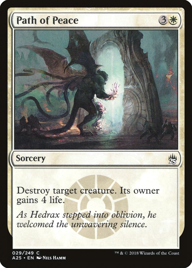 Path of Peace [Masters 25] | Boutique FDB TCG