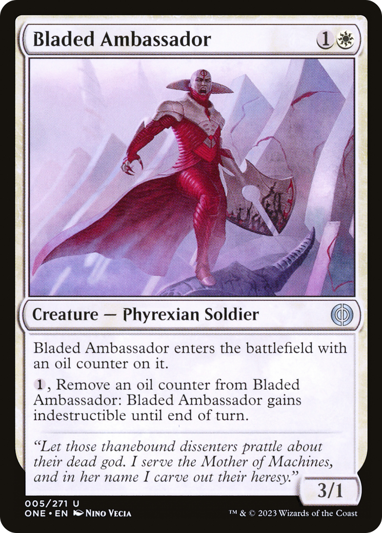 Bladed Ambassador [Phyrexia: All Will Be One] | Boutique FDB TCG