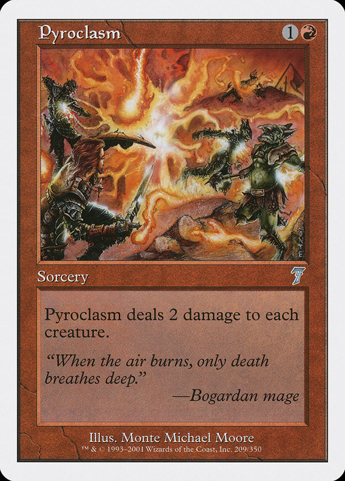 Pyroclasm [Seventh Edition] | Boutique FDB TCG