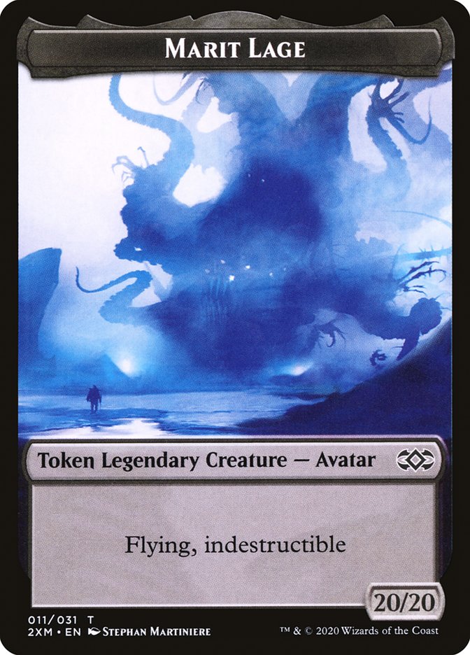 Elephant // Marit Lage Double-Sided Token [Double Masters Tokens] | Boutique FDB TCG