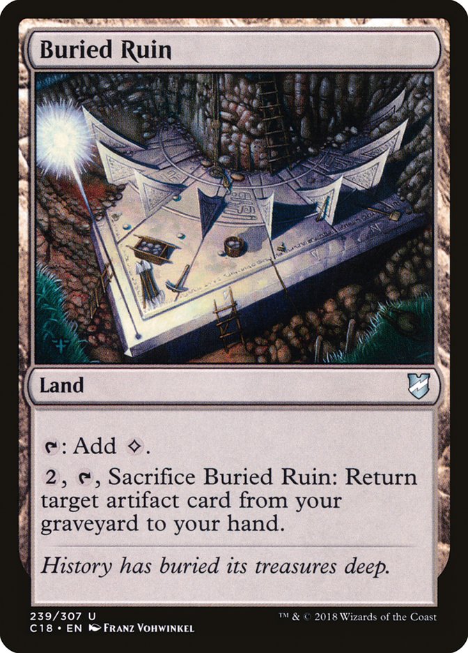 Buried Ruin [Commander 2018] | Boutique FDB TCG