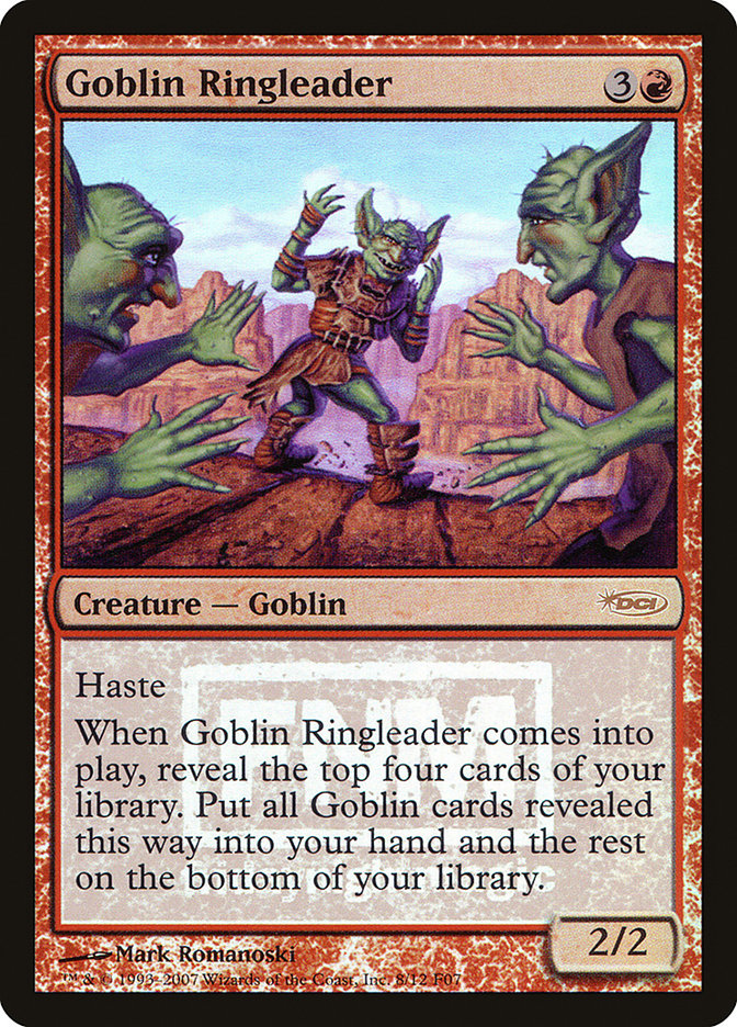 Goblin Ringleader [Friday Night Magic 2007] | Boutique FDB TCG
