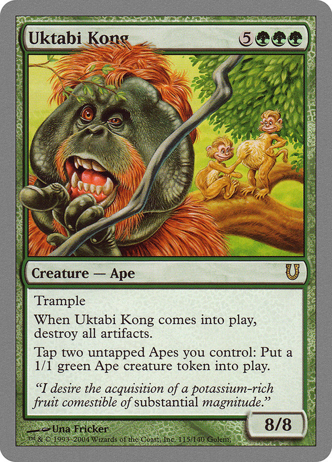 Uktabi Kong [Unhinged] | Boutique FDB TCG