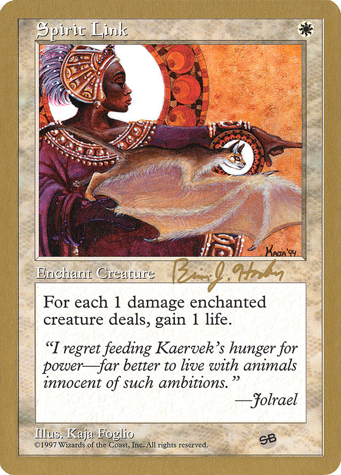 Spirit Link (Brian Hacker) (SB) [World Championship Decks 1998] | Boutique FDB TCG