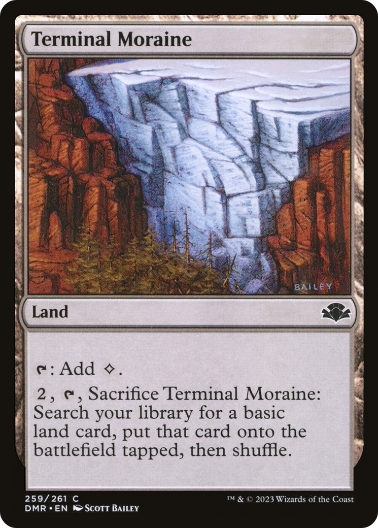 Terminal Moraine [Dominaria Remastered] | Boutique FDB TCG