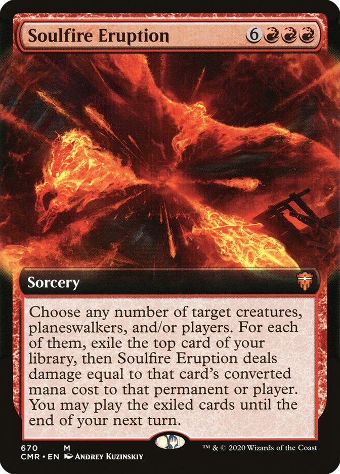 Soulfire Eruption (Extended Art) [Commander Legends] | Boutique FDB TCG