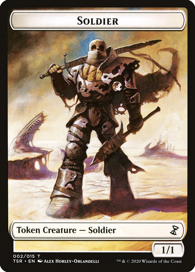 Soldier Token [Time Spiral Remastered Tokens] | Boutique FDB TCG