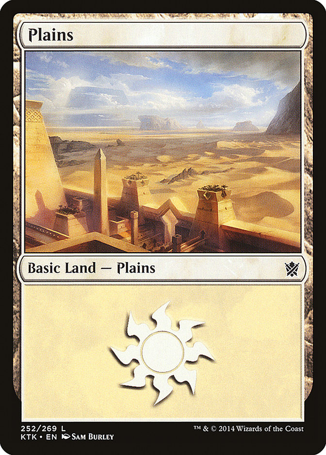 Plains (252) [Khans of Tarkir] | Boutique FDB TCG