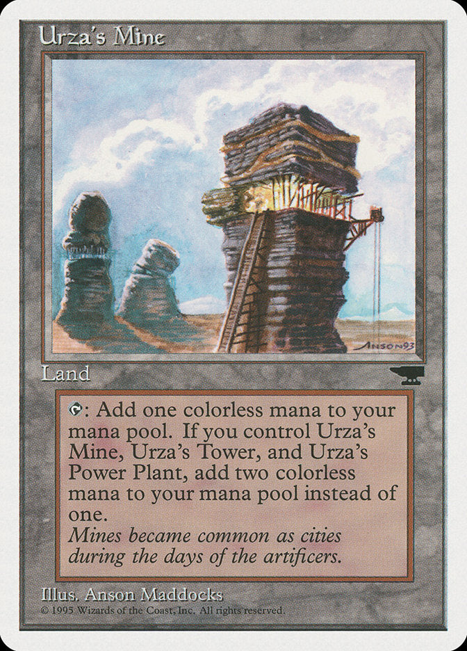 Urza's Mine (Sky Background) [Chronicles] | Boutique FDB TCG