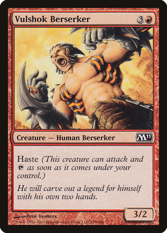 Vulshok Berserker [Magic 2011] | Boutique FDB TCG