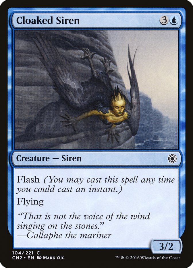 Cloaked Siren [Conspiracy: Take the Crown] | Boutique FDB TCG