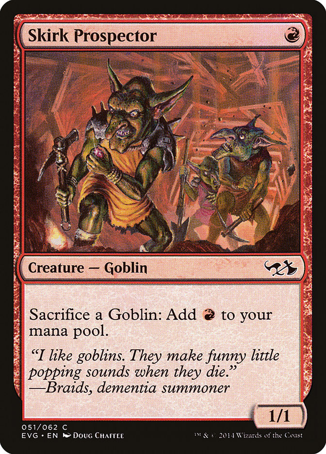 Skirk Prospector (Elves vs. Goblins) [Duel Decks Anthology] | Boutique FDB TCG