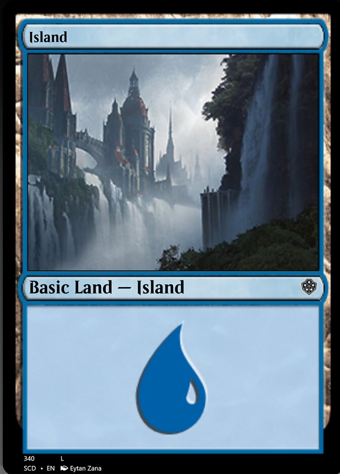 Island (340) [Starter Commander Decks] | Boutique FDB TCG