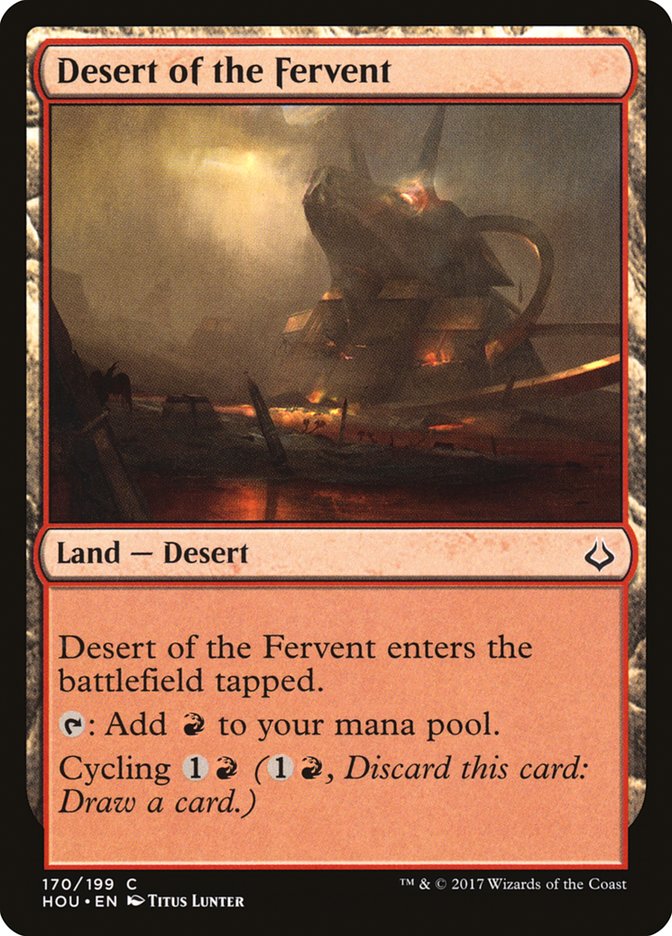 Desert of the Fervent [Hour of Devastation] | Boutique FDB TCG