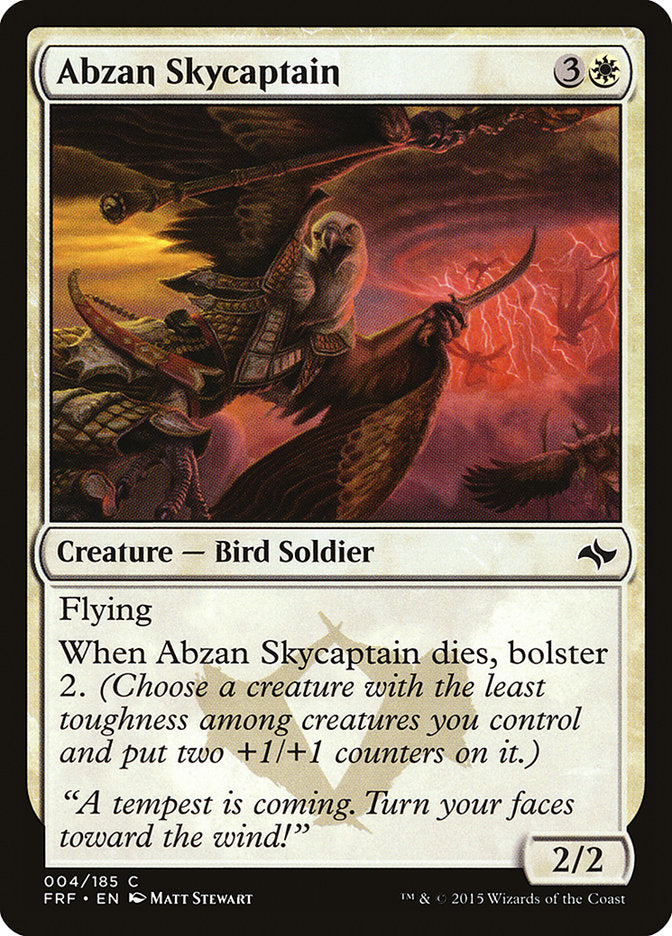 Abzan Skycaptain [Fate Reforged] | Boutique FDB TCG